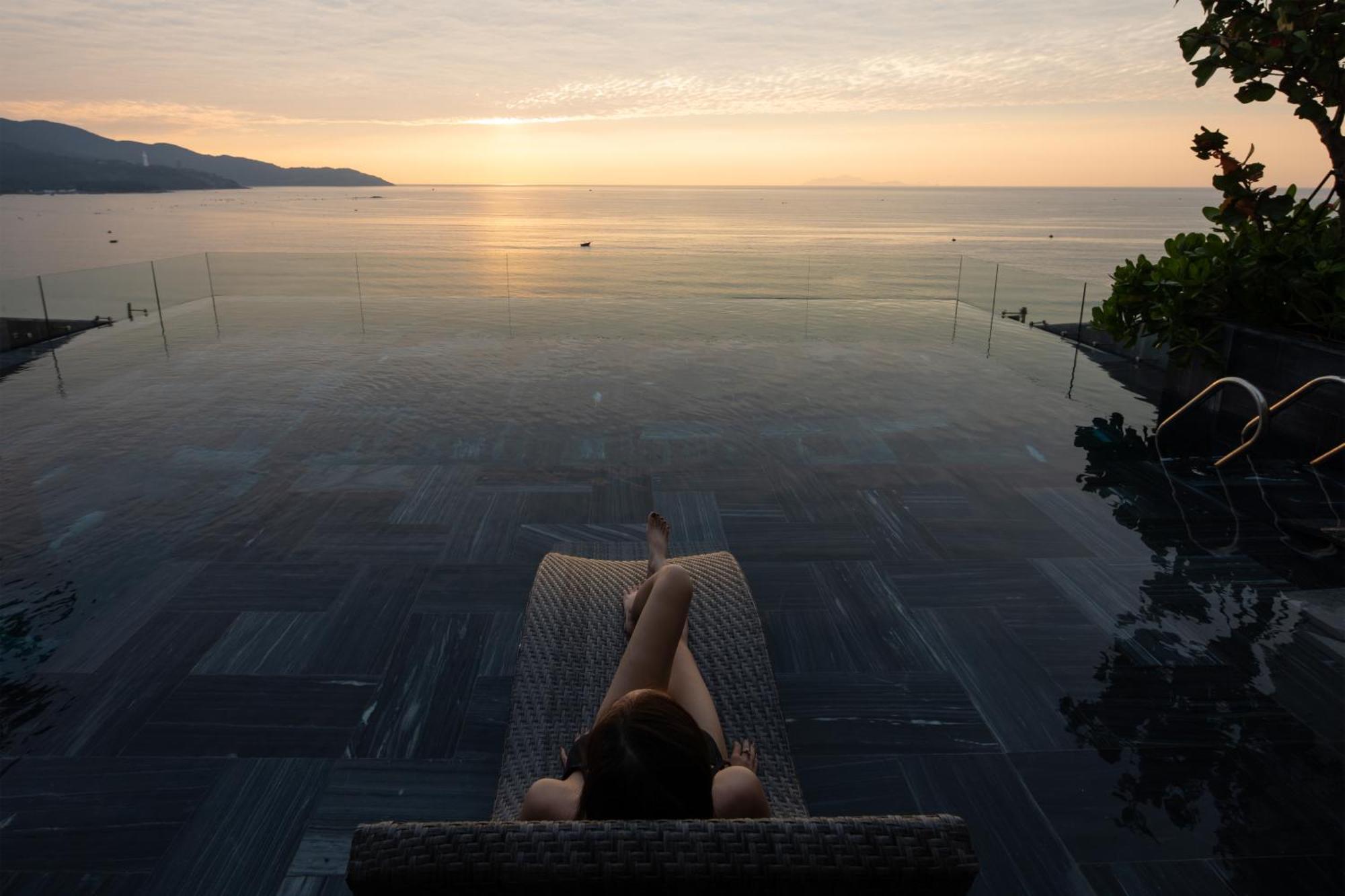 Leaf Beachfront Hotel Đà Nẵng Exterior foto